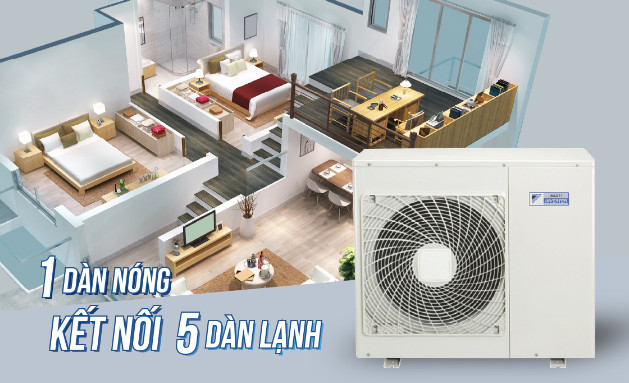Thiên Ngân Phát tư vấn công suất dàn lạnh Multi phù hợp cho căn hộ Dan-nong-multi-Daikin