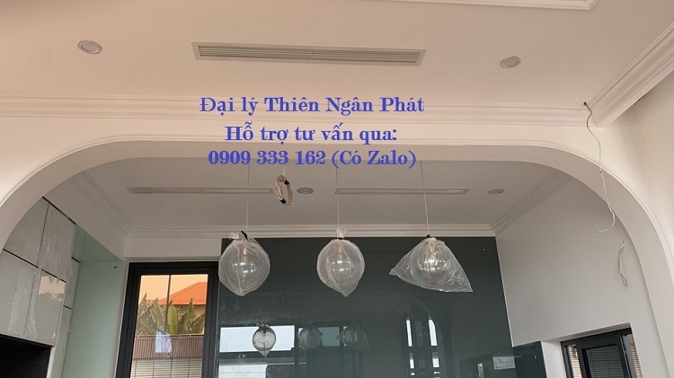 Công trình nhà ở cao cấp thường lắp máy lạnh giấu trần