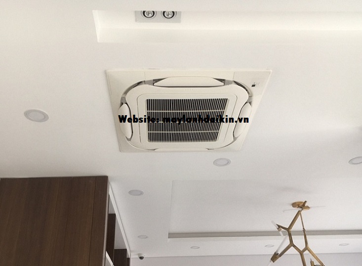 Vẻ ngoài cực sang của máy lạnh âm trần Daikin