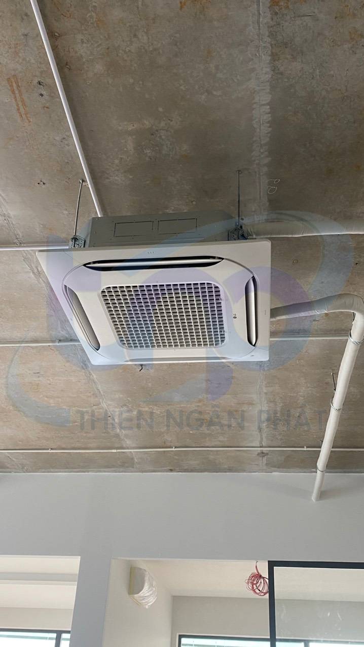 Máy lạnh âm trần thương hiệu LG lắp bởi Thiên Ngân Phát