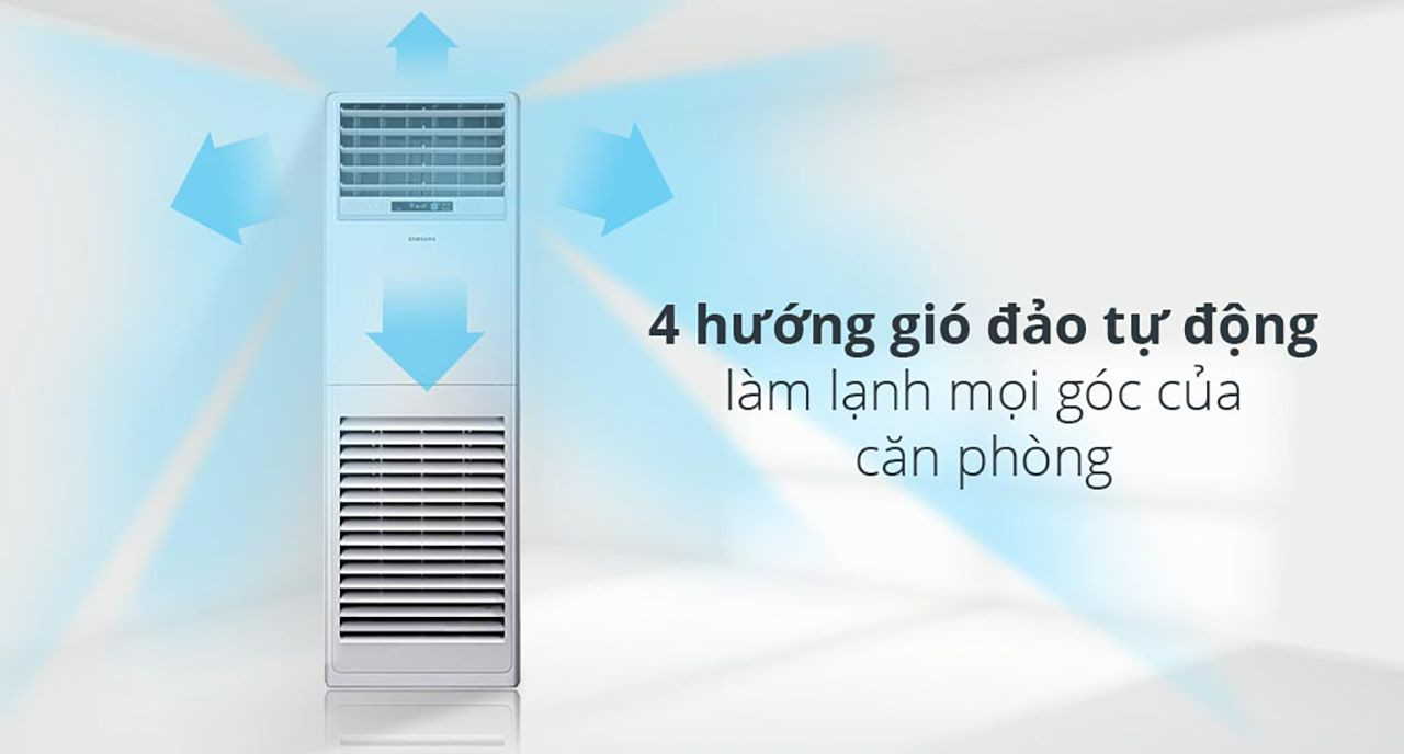 Máy lạnh tủ đứng Samsung tích hợp tính năng hiện đại