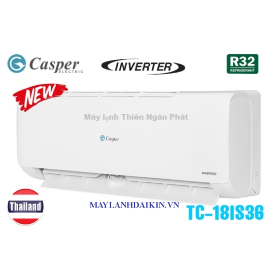 Máy Lạnh Treo Tường Casper TC-18IS36-Inverter-Gas R32